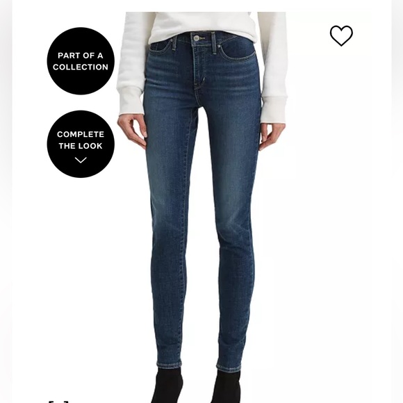 Levi’s 311 Mid Rise Skinny size 8 - Picture 1 of 8